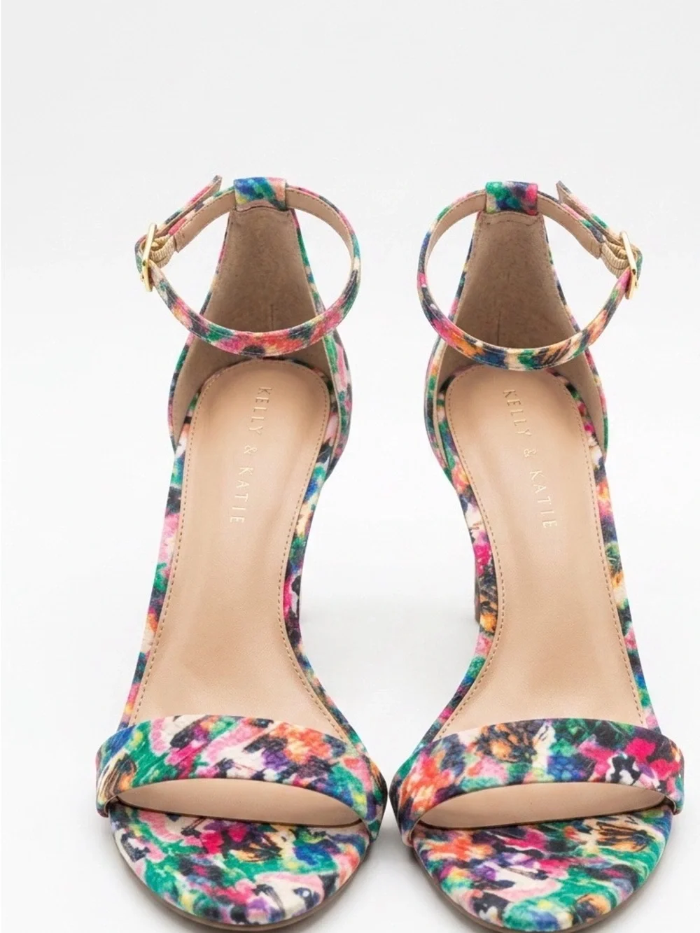 Kelly and Katie Women’a Size 9.5 Kirstie Python Embossed MultiColor